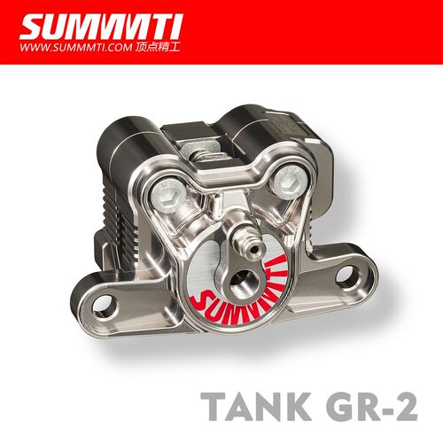 顶点精工Tank GR2高强度6061T6铝合金螃蟹卡钳九号极核小牛卡钳