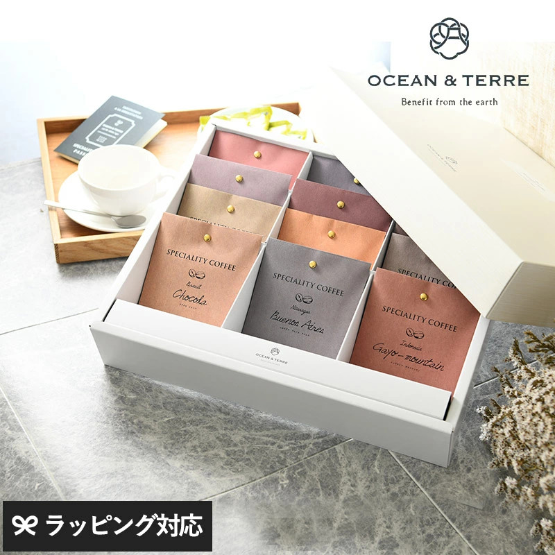 日本直邮 OCEAN ＆ TERRE Speciality Coffee挂耳咖啡滴滤式 12袋