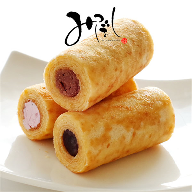 日本零食北海道特产点心蛋卷蛋糕礼盒送朋友礼物茶点6枚  1盒