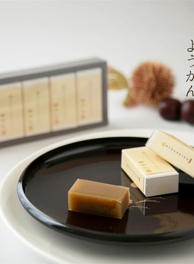 日本直邮 良平堂 栗子羊羹 迷你羊羹和菓子 5枚 茶点 送礼礼盒