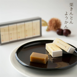 日本直邮 良平堂 栗子羊羹 迷你羊羹和菓子 5枚 茶点 送礼礼盒