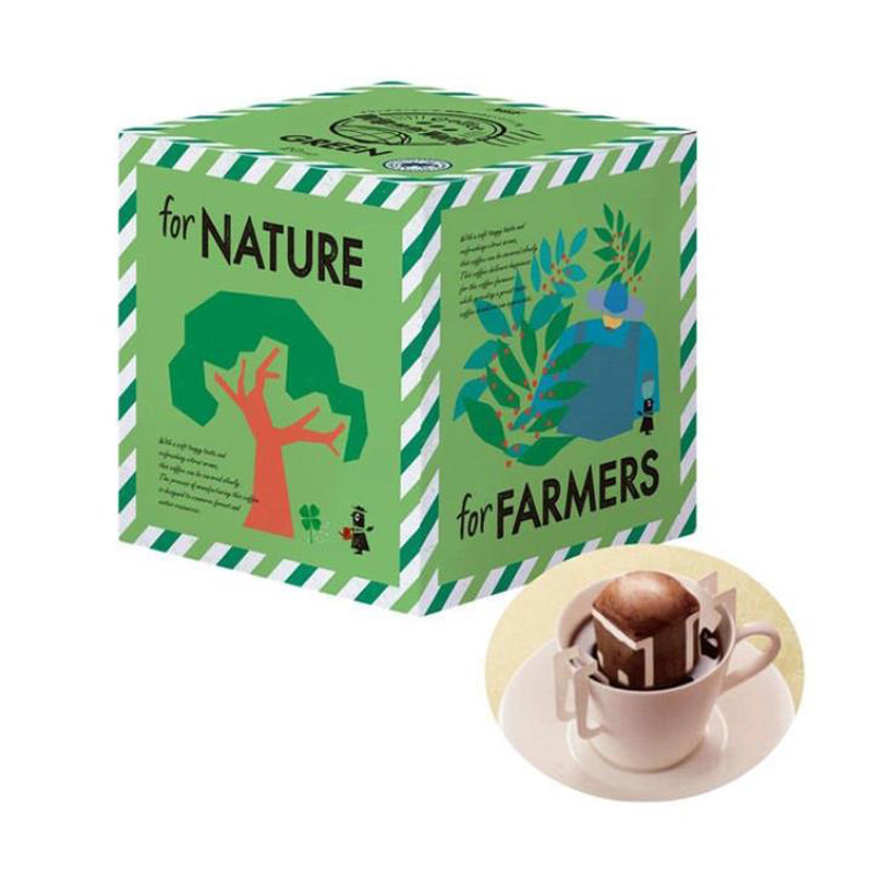 日本直邮 AGF GREEN 挂耳咖啡 旅游气氛咖啡 20包/盒 2盒