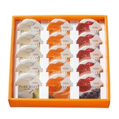 日本直邮HORI北海道果冻哈密瓜 梨味组合零食伴手礼生日15枚 葡萄