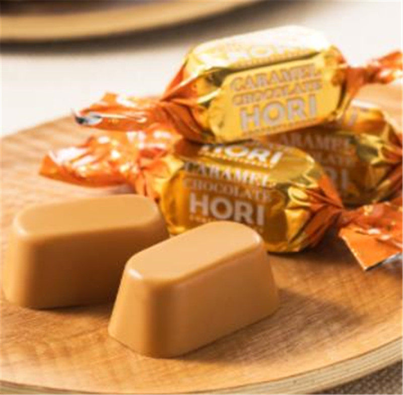 日本北海道新品零食HORI牛乳焦糖巧克力糖果礼盒装送朋友20粒/盒