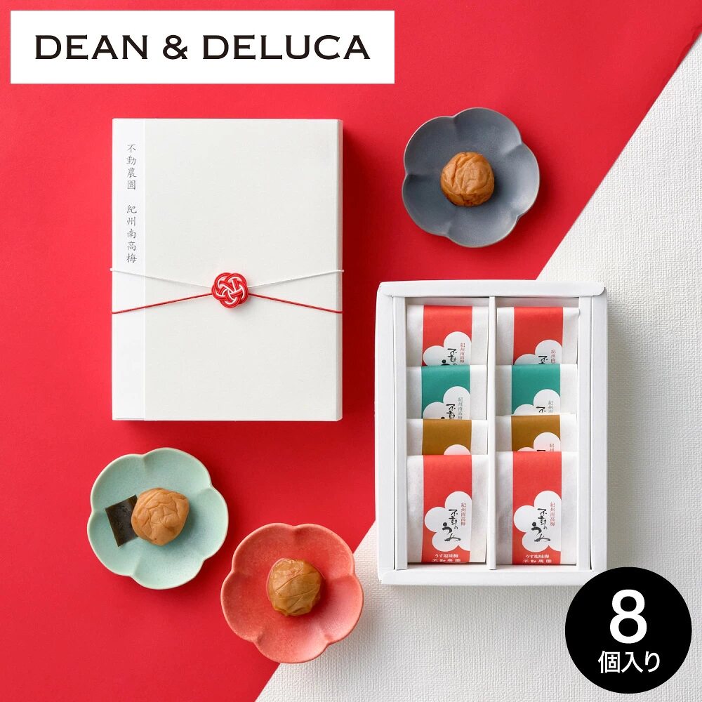 日本直邮DEAN&DELUCA不动农园纪州南高梅梅干蜂蜜昆布梅淡盐味梅