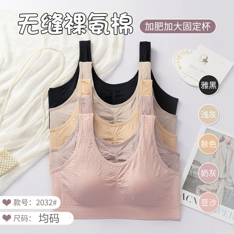 固定杯无钢圈中老年文胸