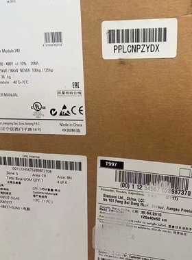 西门子功率模块6SL3224/BE/UA/XE/0/1/3/5/6/7/33/34/35/37/41/42