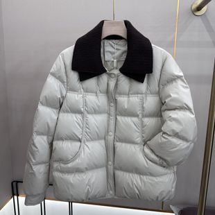 女装 冬季 时尚 短款 白鸭绒保暖羽绒服 欣雅茜09 妈妈装 2025新款