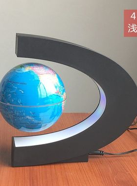 磁悬浮地球仪4寸立体悬浮办公室家居乔迁礼物装饰地图礼品科技感