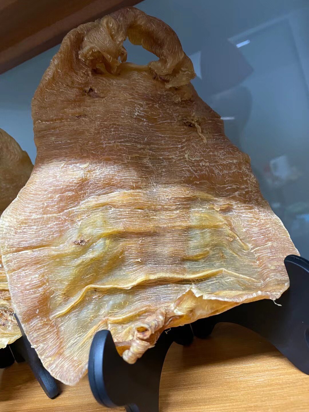 老黑鳘赤嘴鱼胶老黑目鳘鱼胶一斤3-4头单只130克左右