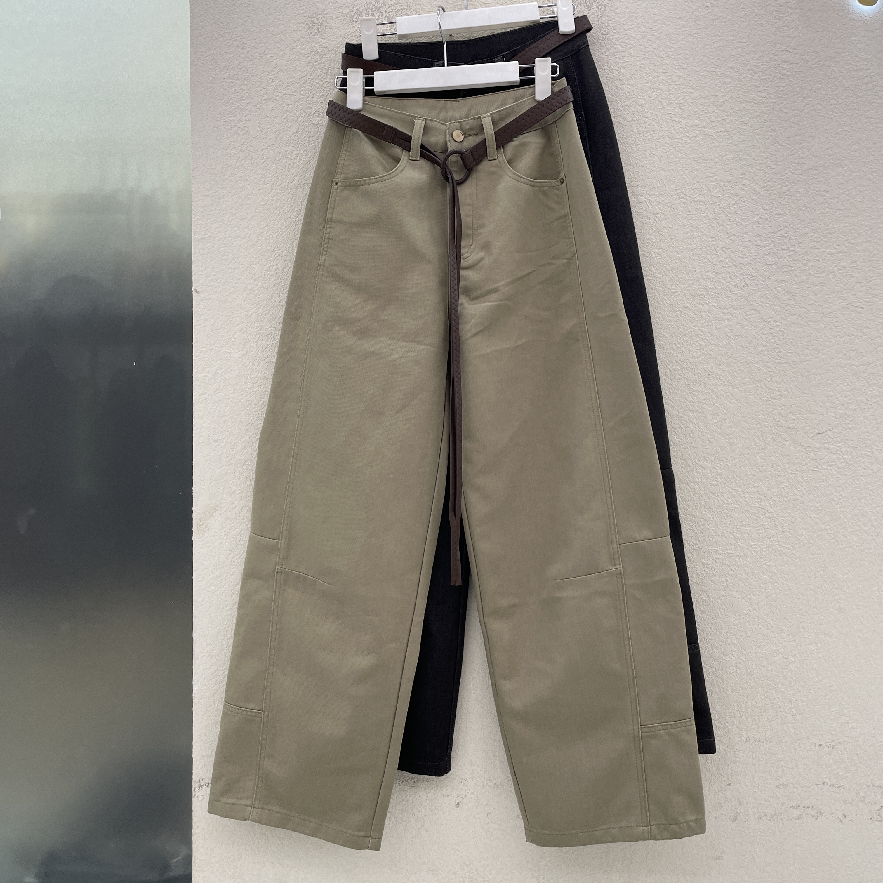 Q FASHION JEANS芭度玄风 佐拿60918 60918牛仔裤女弯刀裤拖地秋