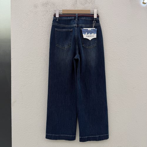 秋款N FASHION JEANS韩酷莱5602牛仔裤女高腰九分直筒法棍裤2026