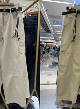 JEANS佐拿 芭度玄风61308 61309欧货显瘦工装弯刀裤宽松女牛仔裤
