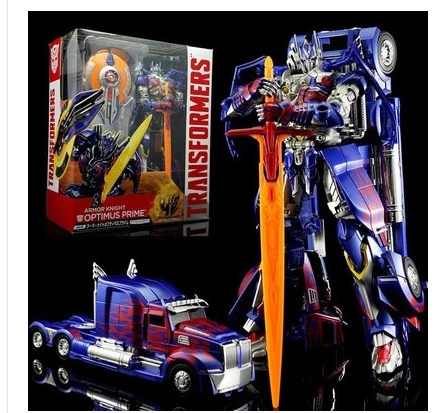 正版变形金刚 电影4 l级领袖级擎天柱日版 汽车人 ad31 现货