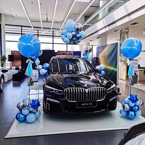 气球立柱路引4s店商场服装店面