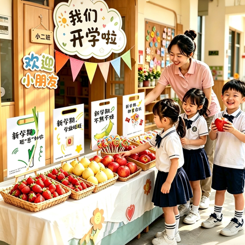 幼儿园开学仪式感签到牌