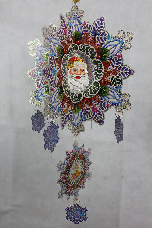 串串喜 圣诞树装饰品圣诞贴画 挂饰圣诞节装饰品 圣诞吊饰