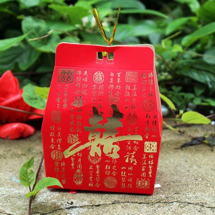 喜糖盒子婚庆用品2015创意结婚定制欧式糖盒纸盒回礼喜糖包装