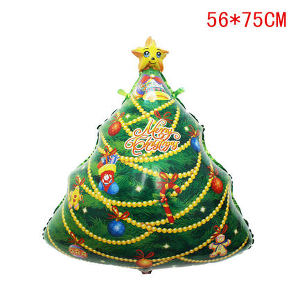 圣诞节铝膜气球南瓜卡通万圣节鬼节派对装饰场地布置玩具气球