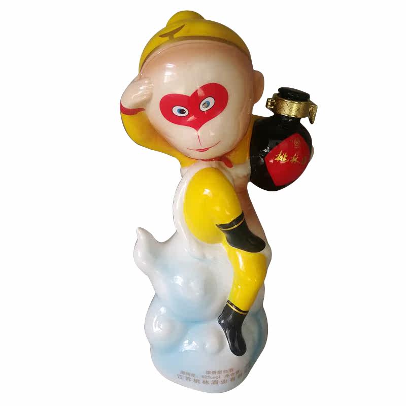 一壶老酒江苏桃林酒业5 2度浓香型工艺礼品白酒花果山美猴王