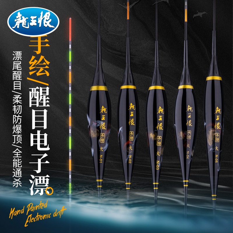 龙王恨谋攻芦苇夜钓漂鲫鱼漂醒目