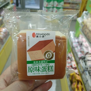 零食优选很忙麦小多原味蛋糕营养早餐面包网红休闲点心小吃散称重