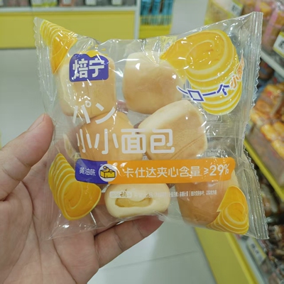 盐津铺子黄油味小小面包营养早餐