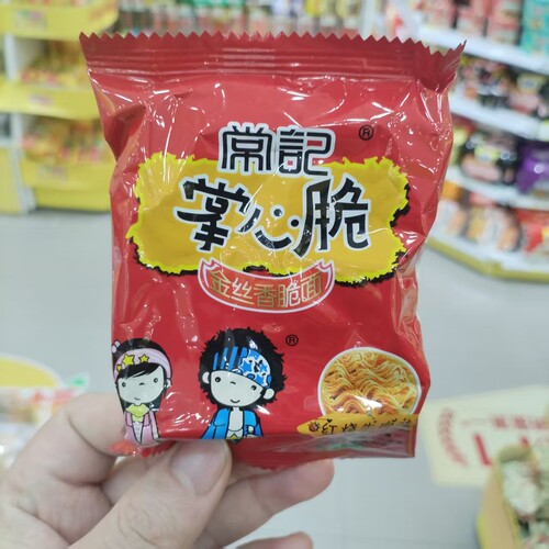 常记掌心脆红烧牛肉味干脆方便面