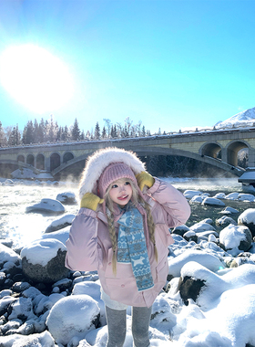 JMJ 美式复古大毛领连帽工装棉衣男女秋冬休闲百搭保暖厚外套