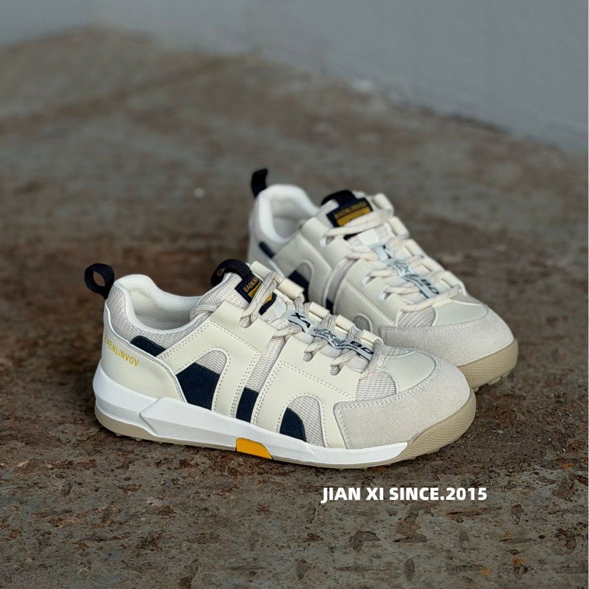 2026年春季新款休闲真皮平底系带拼色德训板鞋韩版学院风女小白鞋,女鞋,时尚休闲鞋,淘宝优惠券,粉丝福利购,淘宝优惠卷