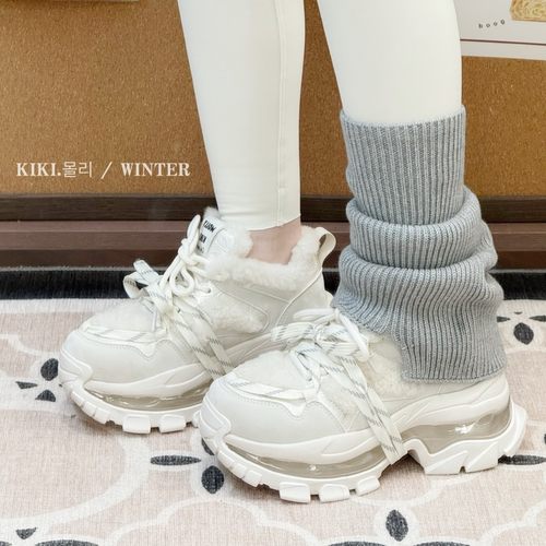 厚底百搭潮流休闲ins2025冬季新款复古气垫底防滑老爹鞋运动鞋潮