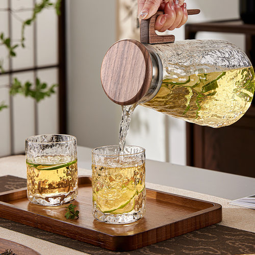 冷水壶家用大容量玻璃