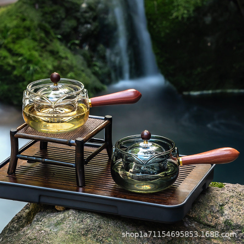 侧把茶壶泡茶耐高温单壶小青柑闷