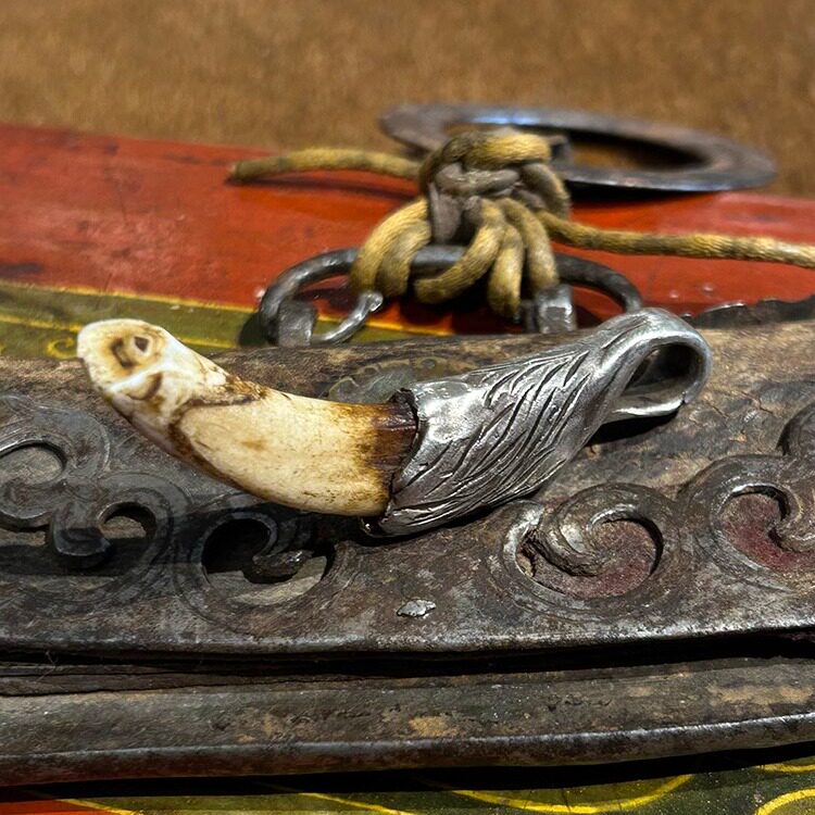 跋折罗vajra原创《沙漠》骆驼牙手工纯银吊坠野性粗旷藏传游牧风