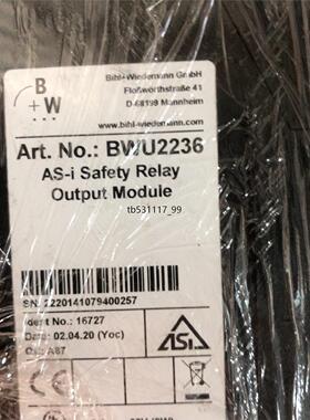 现货议价Bihl+Wiedemann BWU2236 必威AS-议价