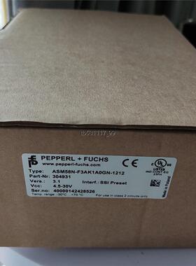 现货倍加福ASM58N-F3AK1A0GN-1212全新原装正品议价