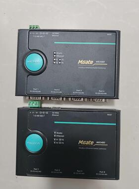 现货MOXA MB 3480 串口网络服务器，工程拆机闲置，功能议价