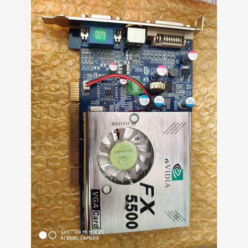 现货全新 NVIDIA Geforce FX5500 256M议价