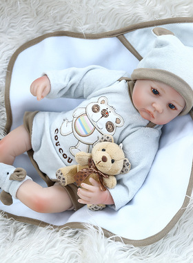 40厘米reborn premie baby doll soft body lifelike real touch