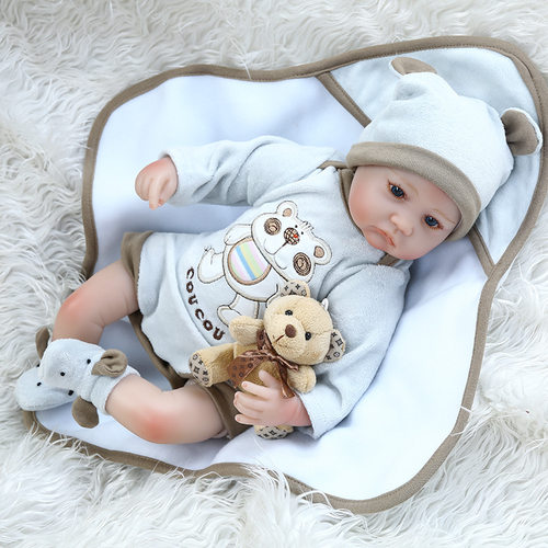 40厘米reborn premie baby doll soft body lifelike real touch