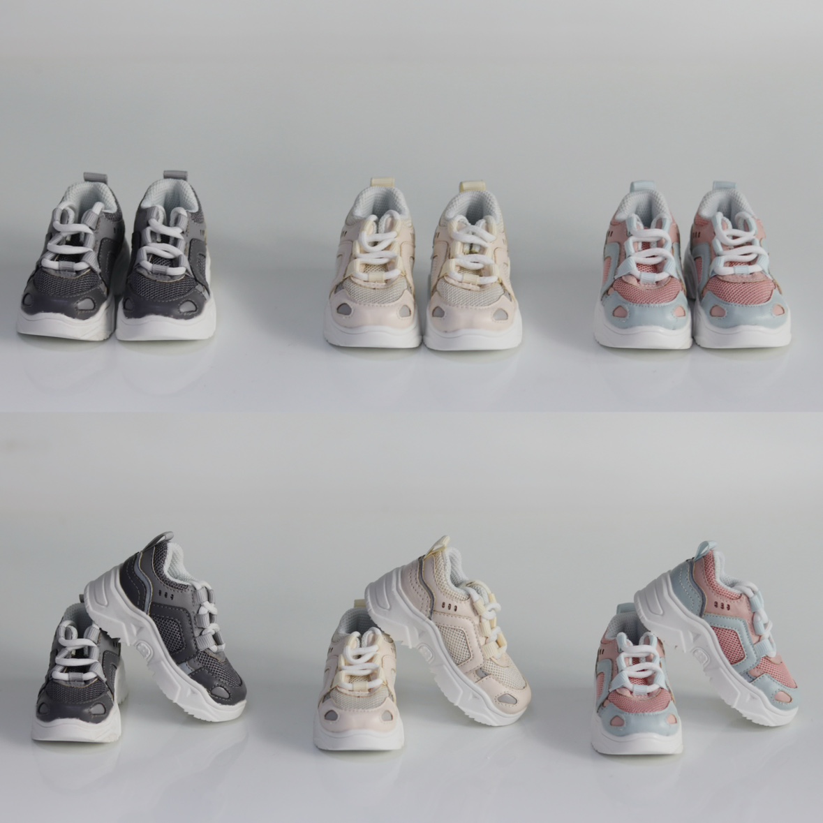 bjd鞋 叔叔 三分 休闲鞋 网面老爹鞋 多色