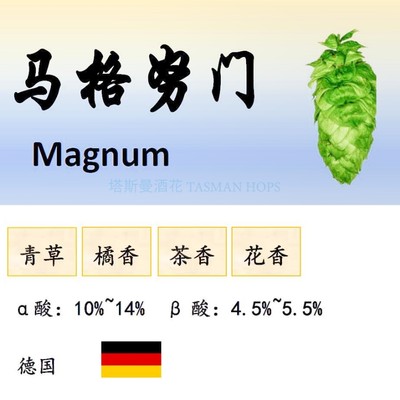 马格努门magnum进口包邮啤酒花