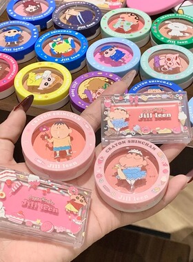 巨可爱！JILL LEEN蜡笔小新腮红哑光柔雾自然提亮膨胀jillleen
