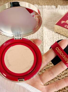 Colorkey珂拉琪马年限定盈透柔光气垫保湿秋冬滋润遮瑕提亮奶油肌