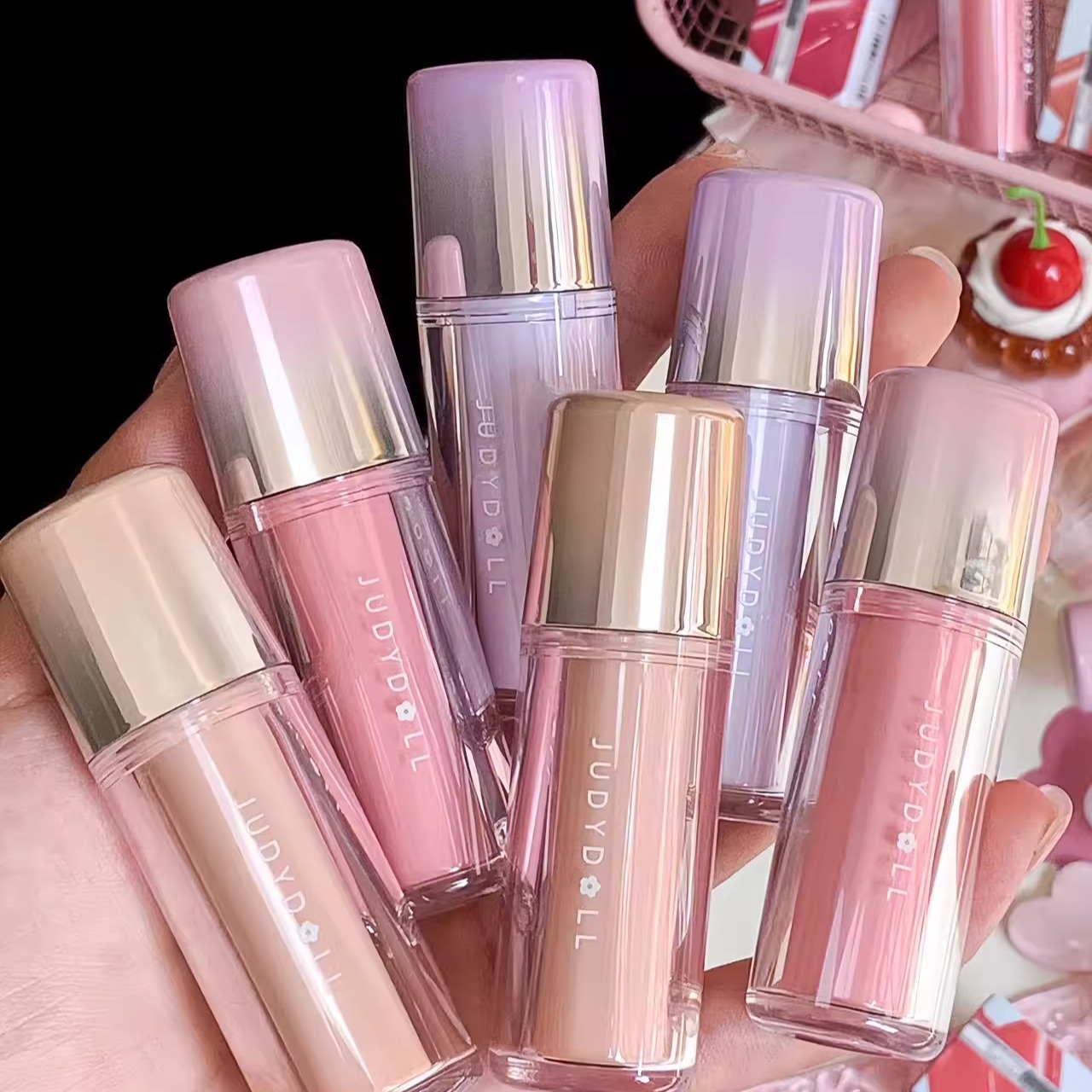 全新升级2.0！Judydoll橘朵冰熨斗精华镜面唇釉水光裸色系低饱和