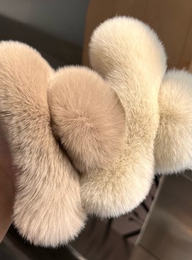 抓夹真獭兔毛大毛毛发夹头饰豹纹
