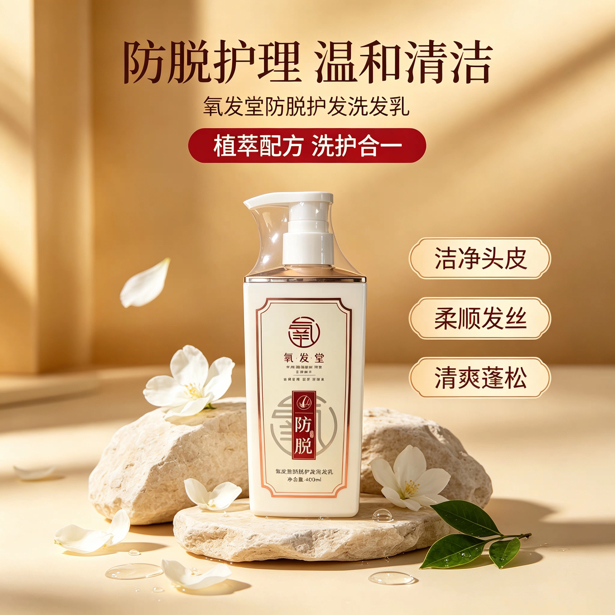 氧发堂防脱固发强根健发洗发水