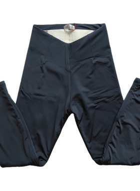 斯瑞晨女羊驼绒二层中厚加绒光面高腰蚕丝护腰全无缝保暖裤1360B