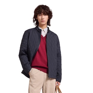 元陌男士气态绒超轻薄羊毛保暖外套棉衣翻领秋冬新款保暖棉服棉袄