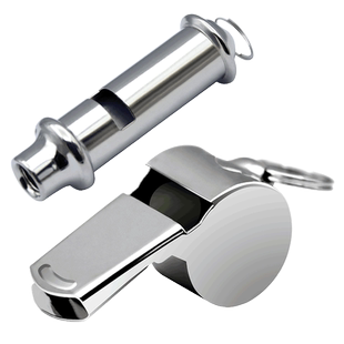 篮球裁判口哨体育老师金属哨子幼儿园老师口哨体育运动警哨带挂绳